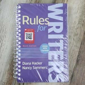 New and in Plastic Rules For Writers Ninth Edition
